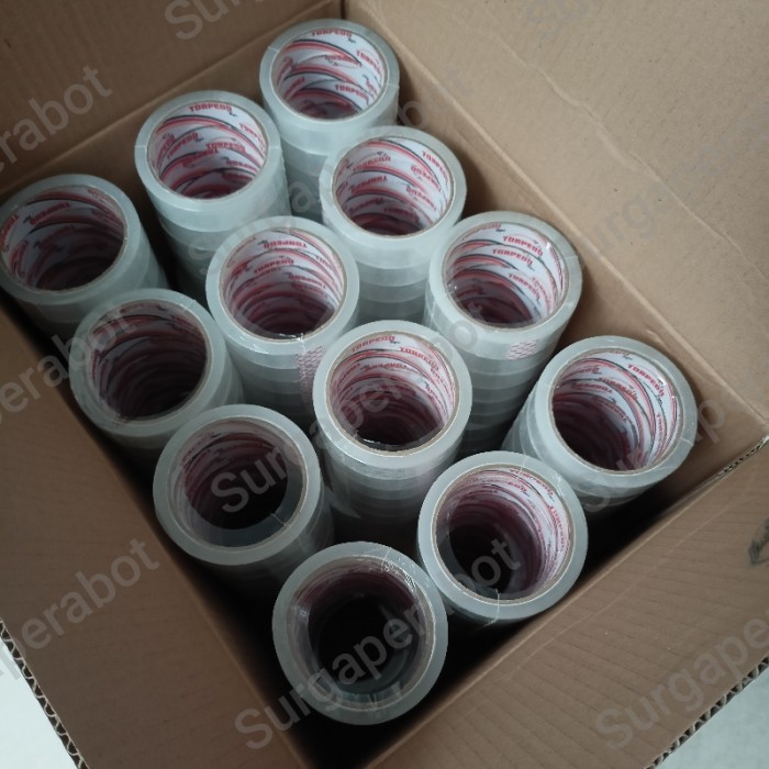 

Promo Solasi 1 " Bening 1 Inch (24Mm) 72Yards Per Dus 144Pc Selotip 1 Karton Packing Aman