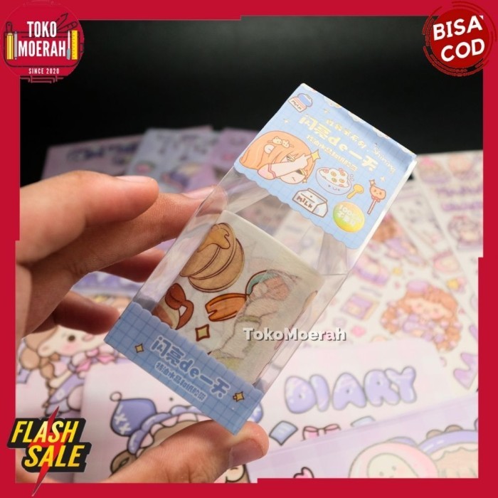 

Barang Terlaris Stiker Jbe-17 Paket Buku Sticker Lucu Washi Tape Masu Jbe 17 Termurah Cod