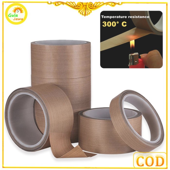 

Produk Terbaru 10M Teflon Tape Kain Isolasi Tahan Panas Teflon Tape -Ketebalan 0.18Mm Cod