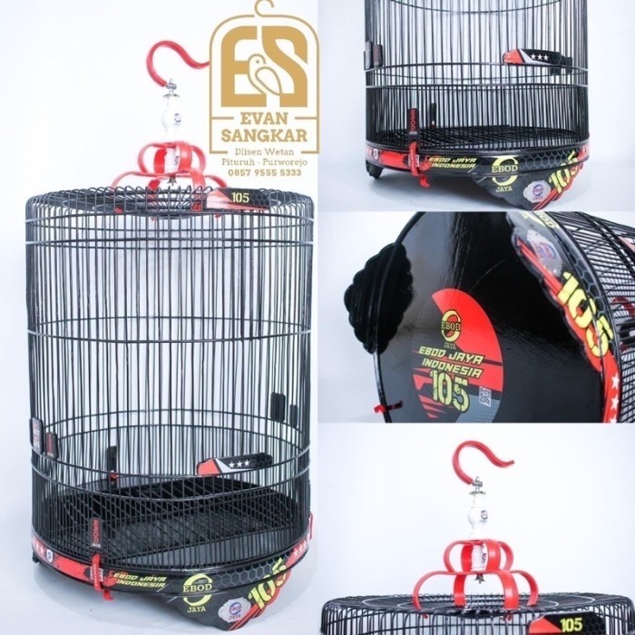 Sangkar Kandang Murai Batu Ebod Jaya Decal New No 2