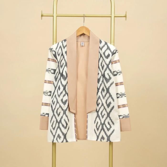 Spesial PromoTerbaruBest SellerTerlaris Balzer Tenun Outer Kimono Kain Tenun Blanket Jepara Pria