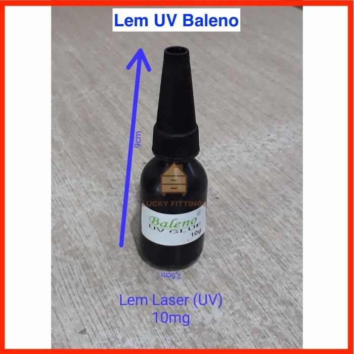 TERBARU Lem UV Glue Laser Kaca Tatakan Besi Pen Iklan Paku 10 g Meja Kaki