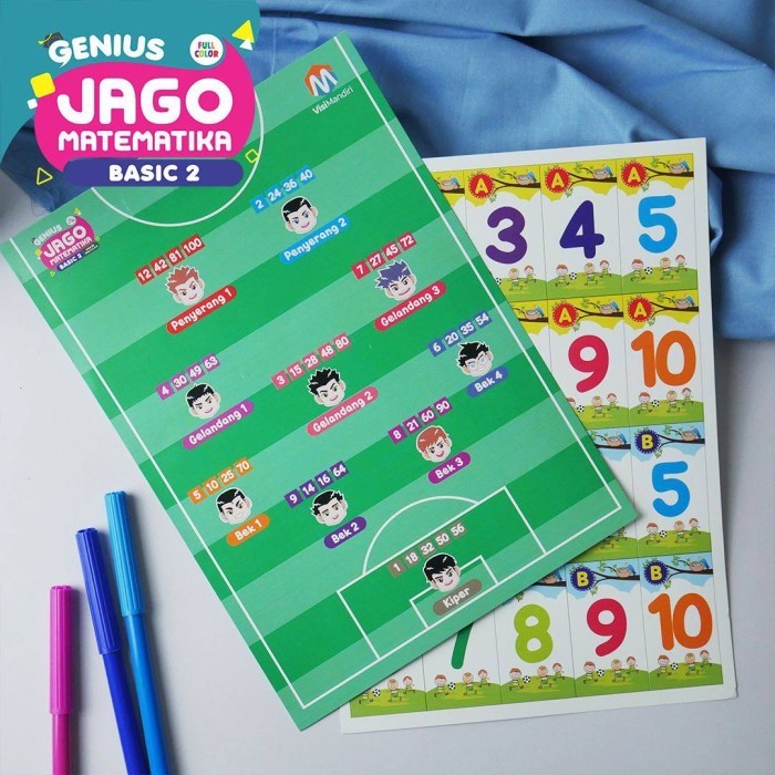 

Terbaru Genius Jago Matematika Basic 2 (Untuk Sd Kelas 4,5, Dan 6) Best Seller