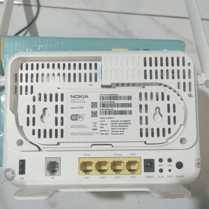 Promo Modem Router Nokia G-2425G-A 5G