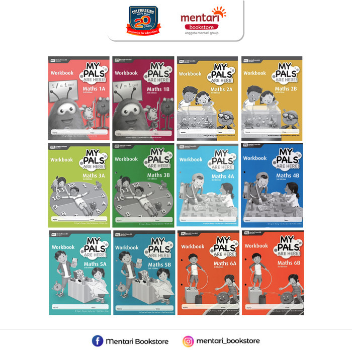 

Sale My Pals Are Here! Maths Workbook 3Rd Edition Buku Sd