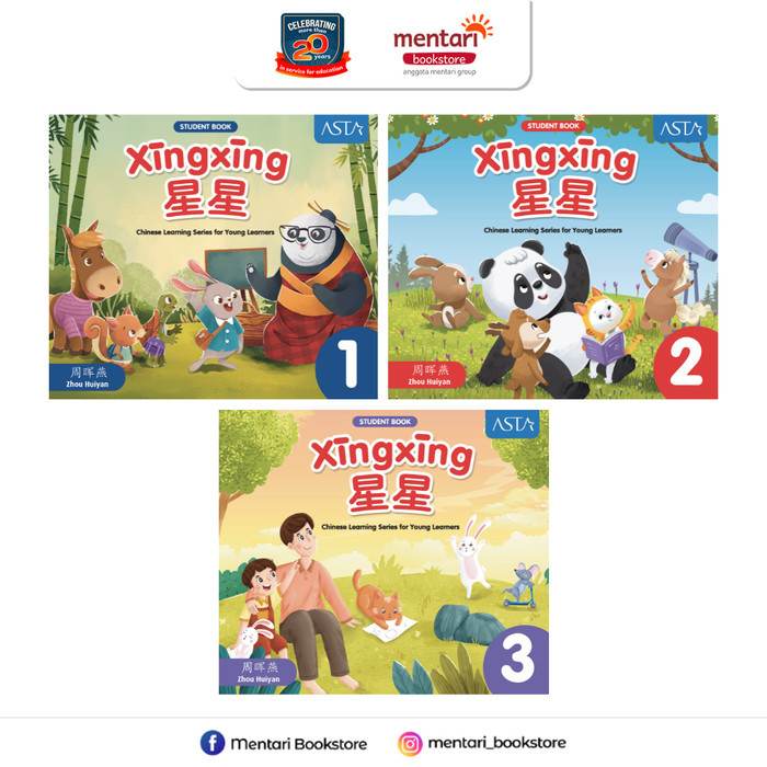 

Sale Asta Xing Xing Chinese Learning Series For Young Learners Buku Tk