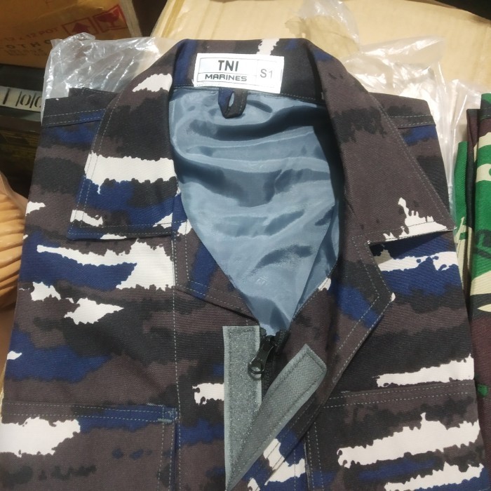 Baju PDL Velbed KRI Layar Tactical Resleting Lapis Furing Terbaru
