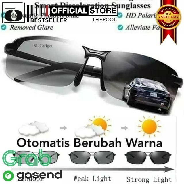 EL POLARIZED / KACAMATA ANTI SILAU PHOTOCHROMIC POLARIZED PREMIUM TFID