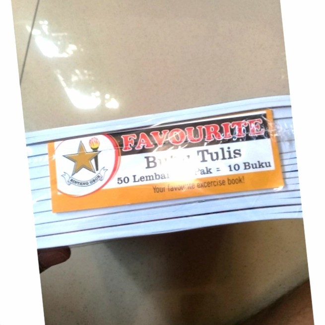 

Buku Tulis Favorite Campus Bintang Obor Isi 50 Lbr