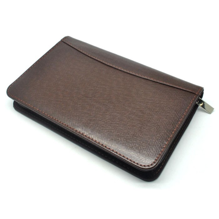 

Buku Catatan Binder Note Cover Kulit dengan Kalkulator