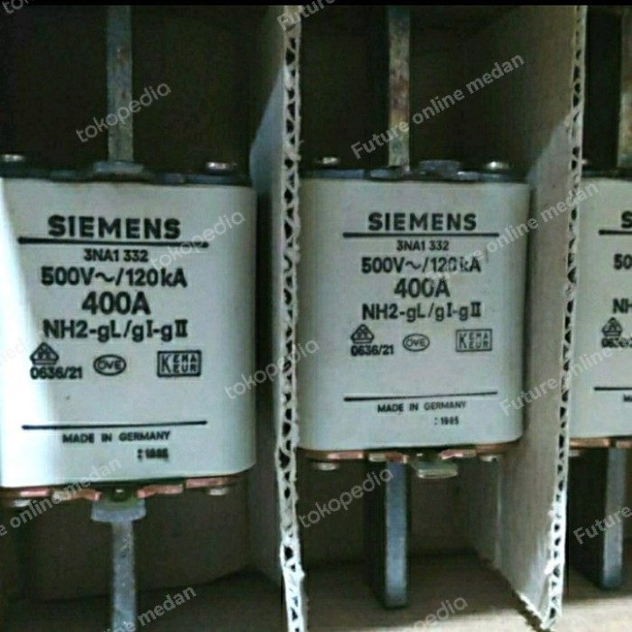 %%%%] NH Fuse Siemens / Sekering / NT fuse Siemen 300 / 355 / 400 A Germany