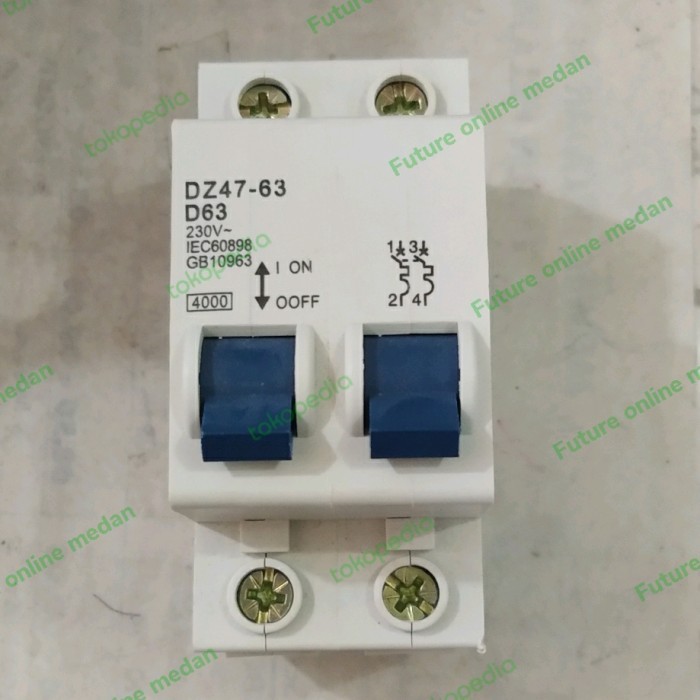 """] Mcb stabil sako / stut stabilizer DZ47-63 25 63 40 32, 2 pole interlog