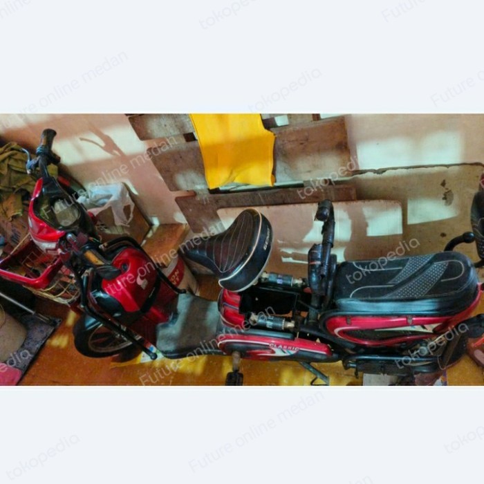 """] Jual Rugi saja, Sepeda Listrik Murah, second bekas pakai kondisi bagus