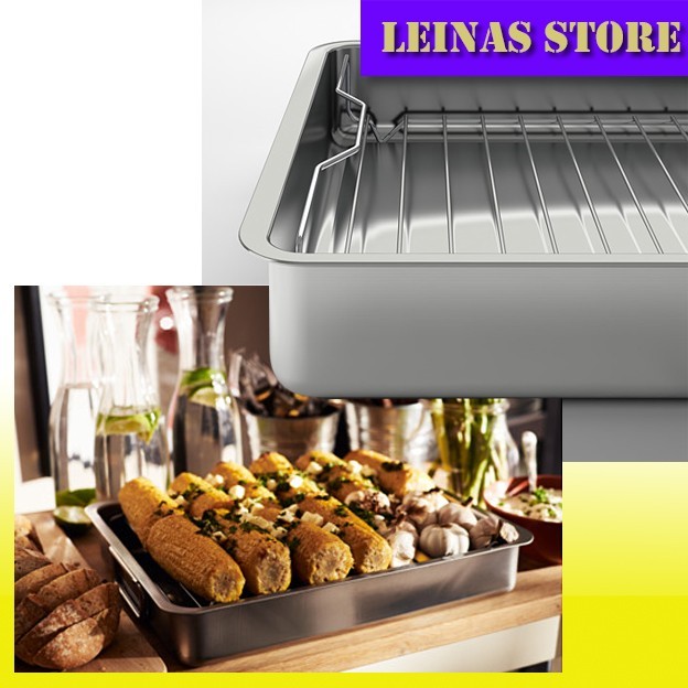 Loyang Oven Panggang Dengan Batang Gerigi / Loyang Panggang Ayam #Gratisongkir #Sale #Discount
