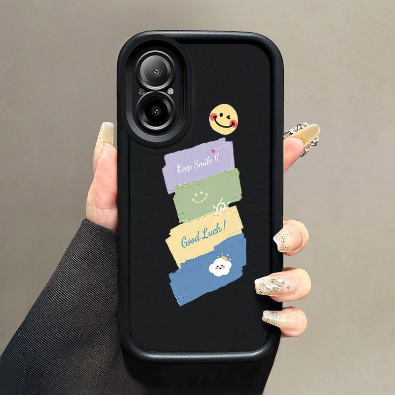 Casing Hp Untuk Realme C67 4G C65 4G Realme 12 Lite Case Casing pola pelangi Kasing Softcase Silikon