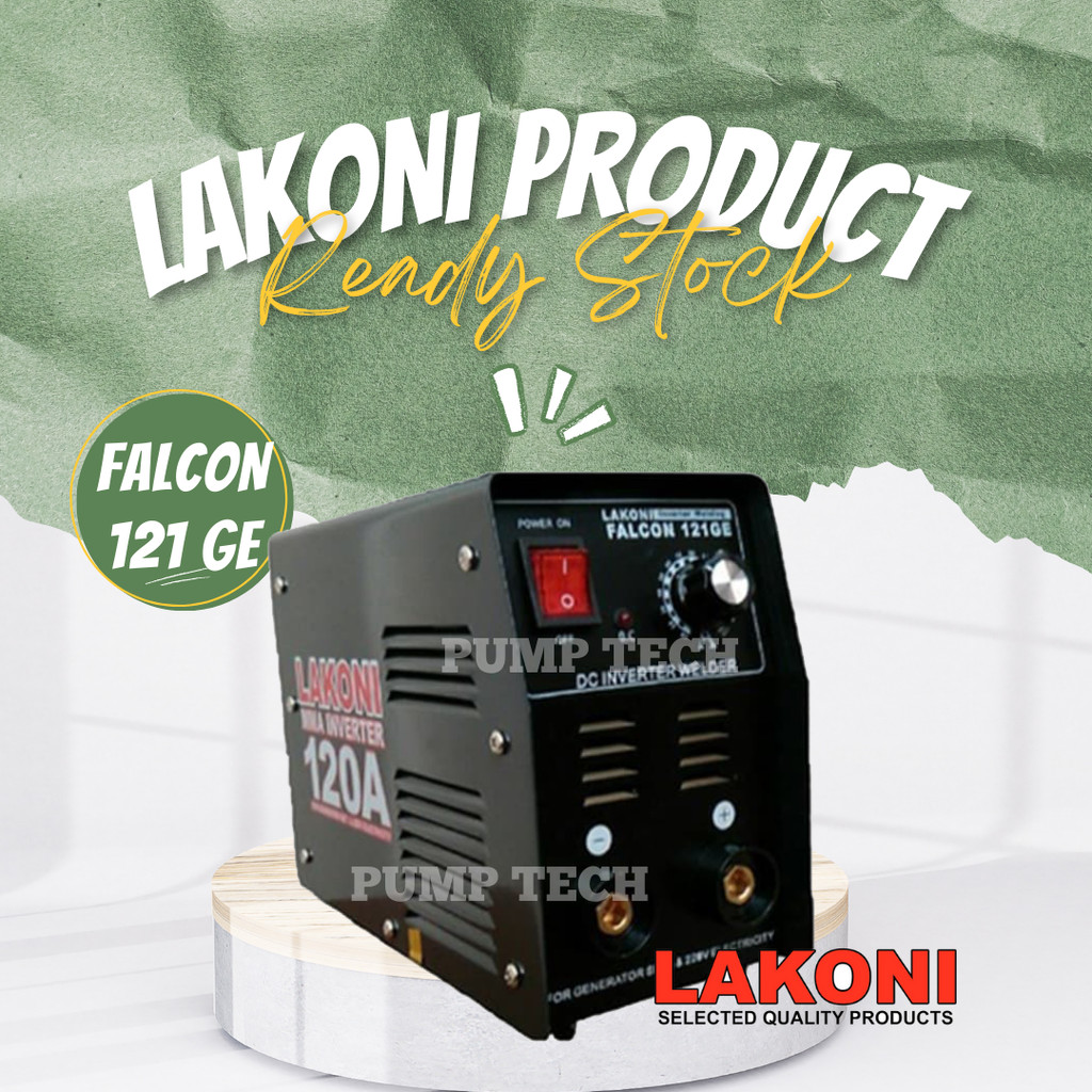 Lakoni Falcon 121GE / 121 GE Mesin Las Listrik Inverter