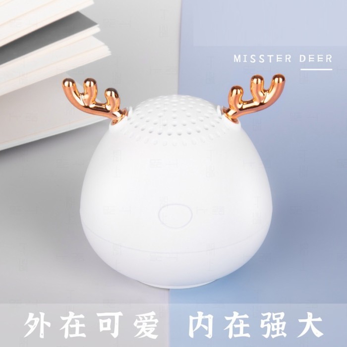 SPEAKER BT TANDUK LUCU PREMIUM BLUETOOTH DESKTOP PORTABLE
