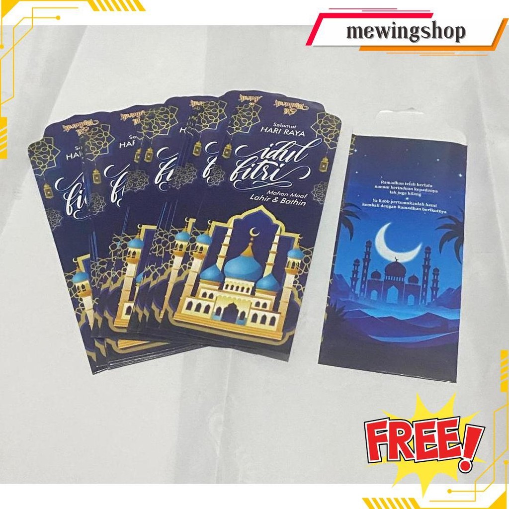 

Ampau / Amplop Uk L Lebaran Masjid Df Uk Besar Isi 50 Lembar 16 Cm X 8 Cm Termurah Banget