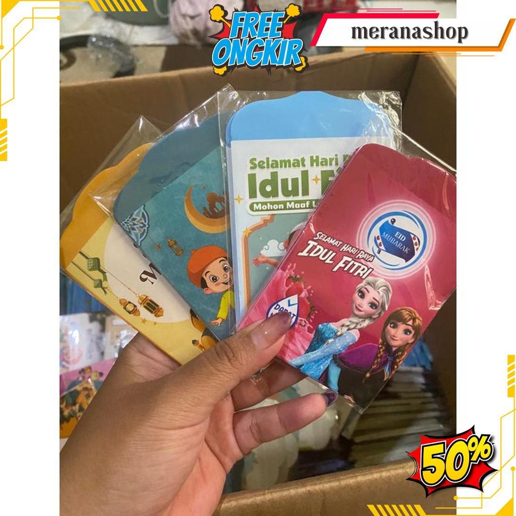 

(32 Lembar) Amplop Lebaran/Ampo Lebaran Atau Amplopthr Siap Pakai Termurah Banget