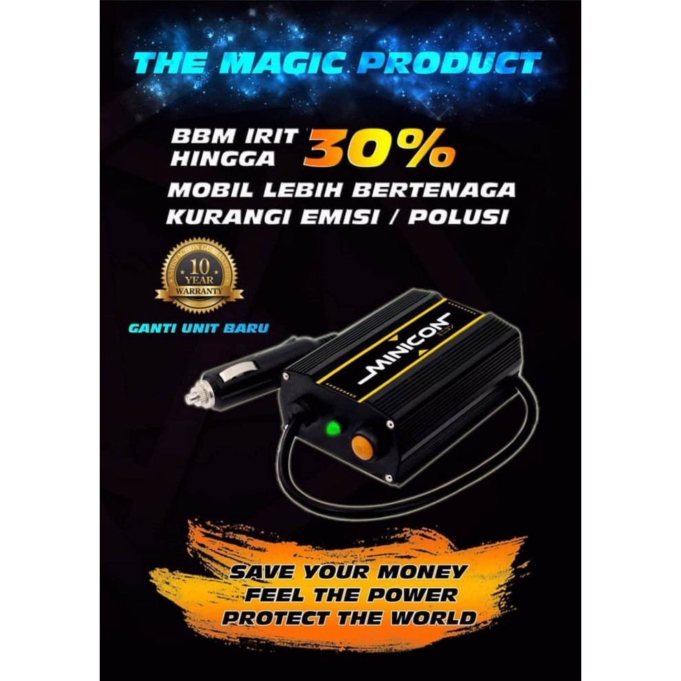 Hemat BBM Mobil Stabilizer listrik Anda 30% Garansi 10Thn