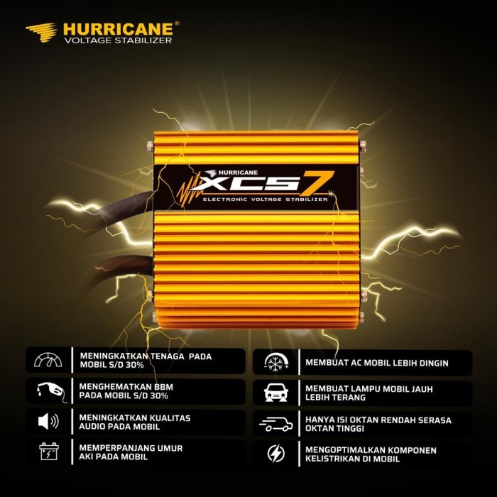 PROMO HURRICANE XCS 7