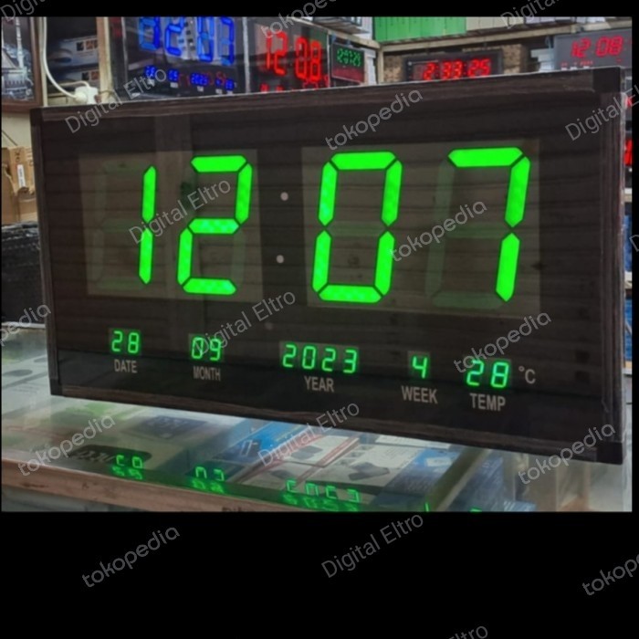 Jam Dinding Digital Led Jumbo 7037