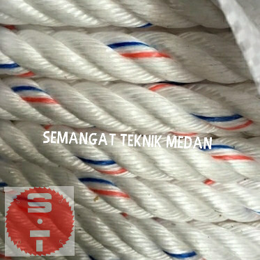 +%+%+%] 18mm TALI KAPAL TARIK TAMBANG DADUNG TAMPAR PP PROPYLINE 18 mm ECERAN