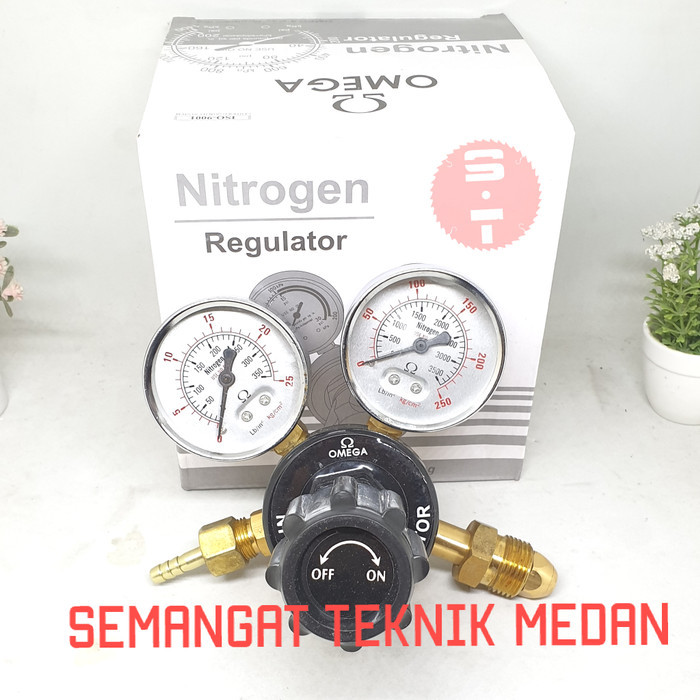 cusss order] N2 REGULATOR NITROGEN UNTUK TABUNG GAS NITROGEN N2 OMEGA