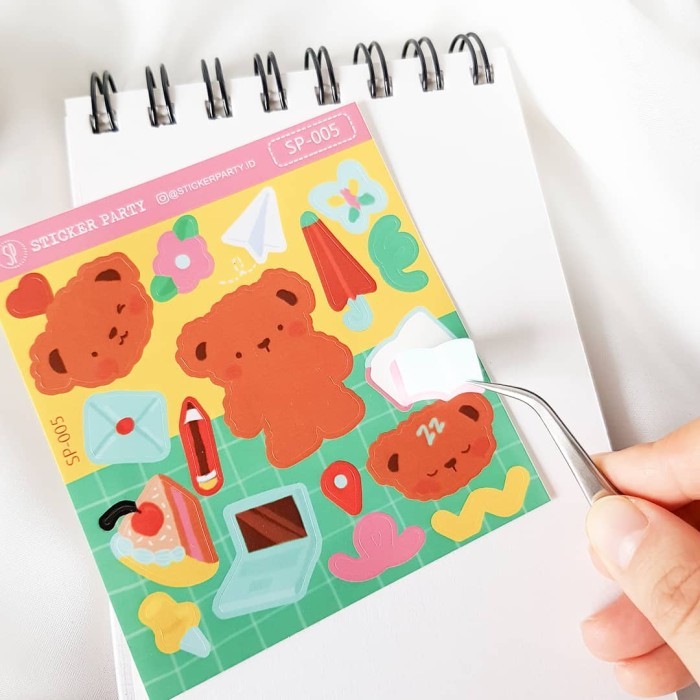 

Kualitas terbaik] Sticker Party Coco The Cute Poodle Stiker Karakter SP005