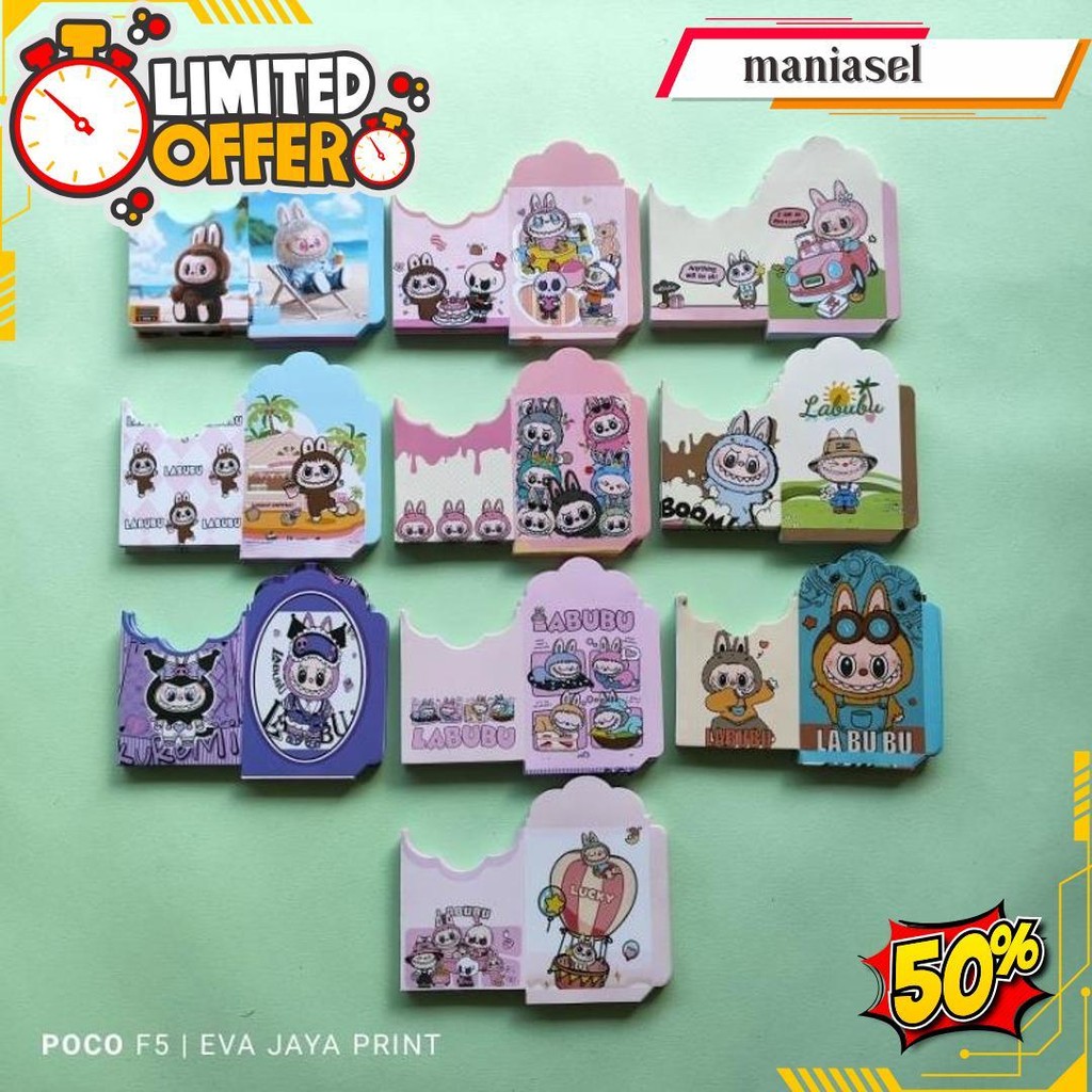 

500 Lembar (5 Motif) Amplop Lebaran Medium 2025 Bisa Cod