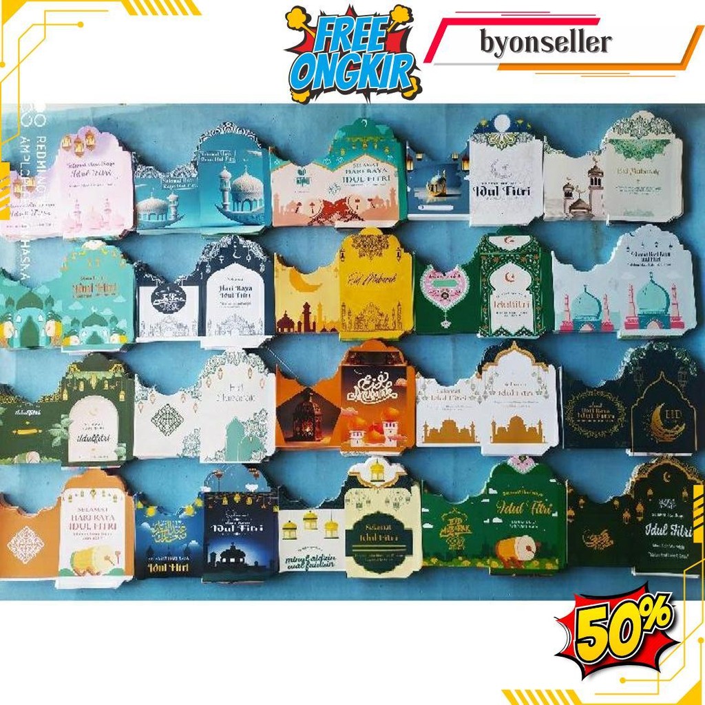 

Amplop Medium Muslim 100 Lembar,[Lembaran ]Bisa Milih Free Plastik (Cod) Siap Kirim