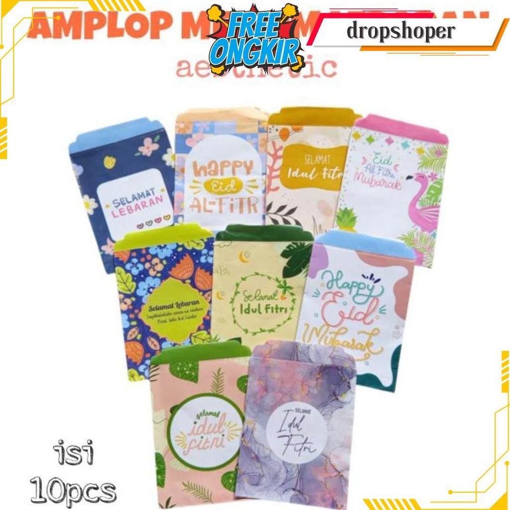 

Amplop Lebaran Terbaru Medium ( 1 Pak Isi10 Pcs) Gratis Ongkir