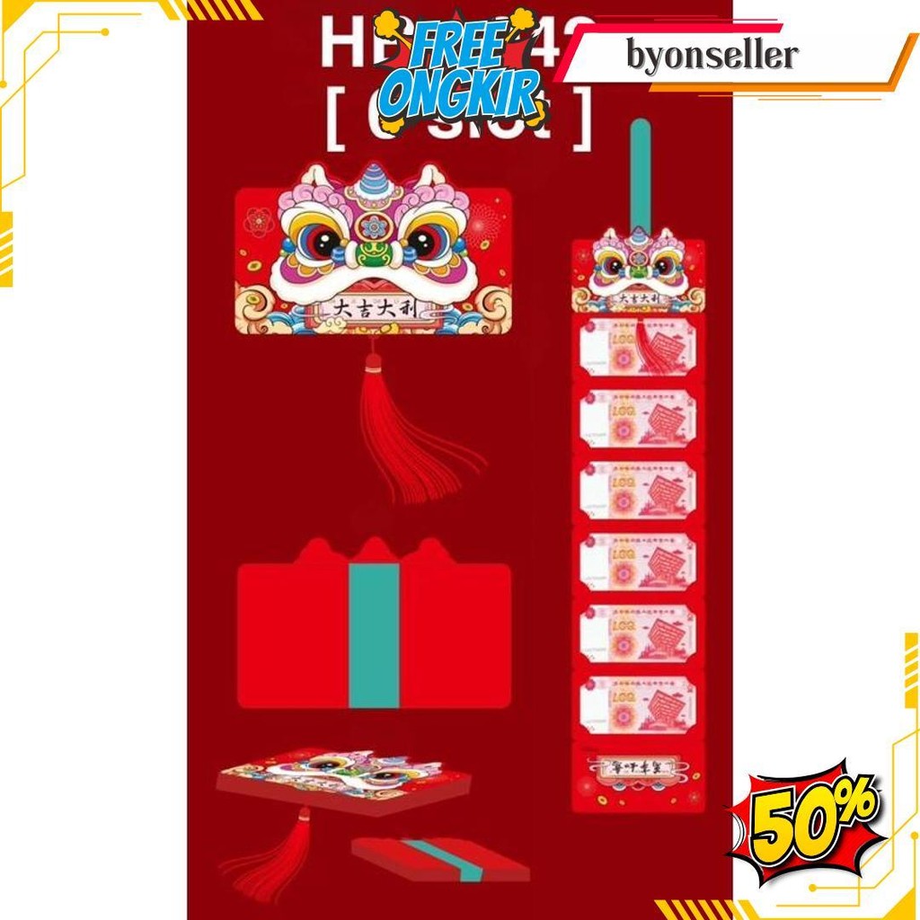 

Angpao Lucu Imlek 2025 Ular Barongsai Susun Tarik 2 Dan 6 Slot Angpau Terlaris