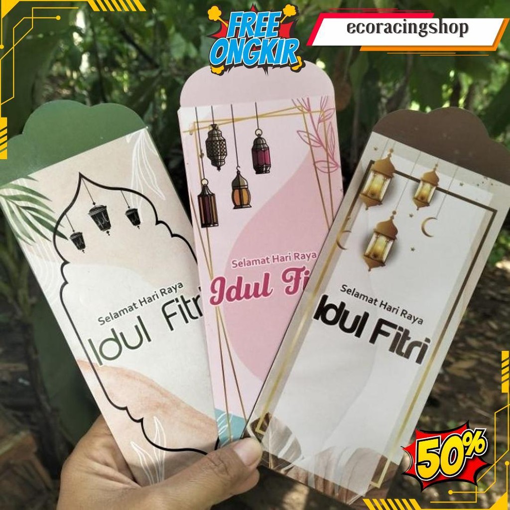 

Amplop Lebaran Jumbo Aesthetic Isi 10 Pcs Gratis Ongkir