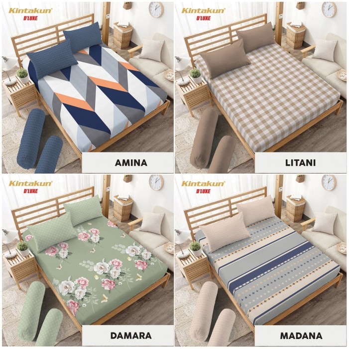 Sprei 200x200 TINGGI 30 cm Kintakun D'luxe Nirmana edition