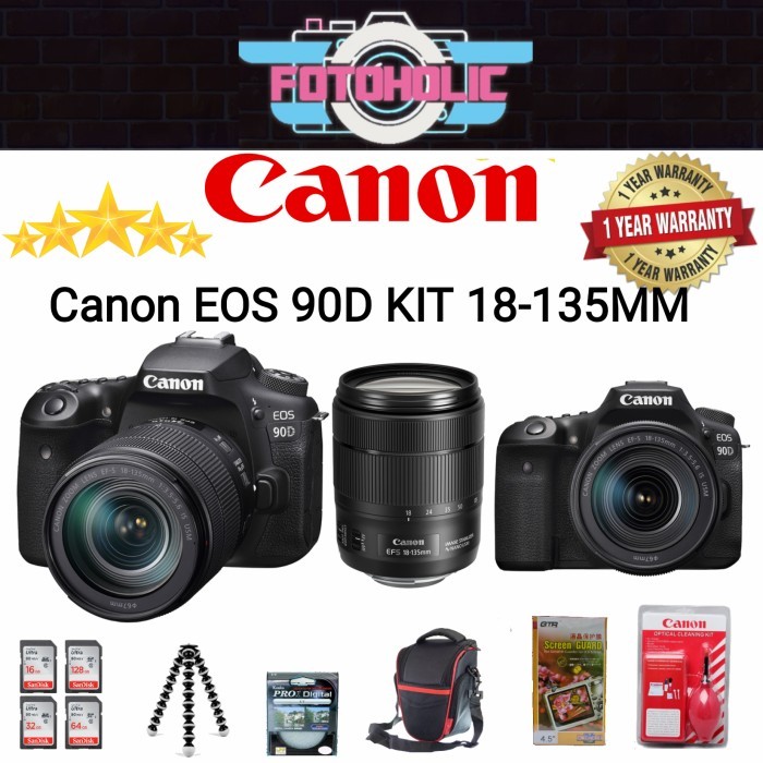 Canon Eos 90 D Kit 18-135Mm Is/Eos 90D Kit/90D Kit 18-135 Is Nano Usm