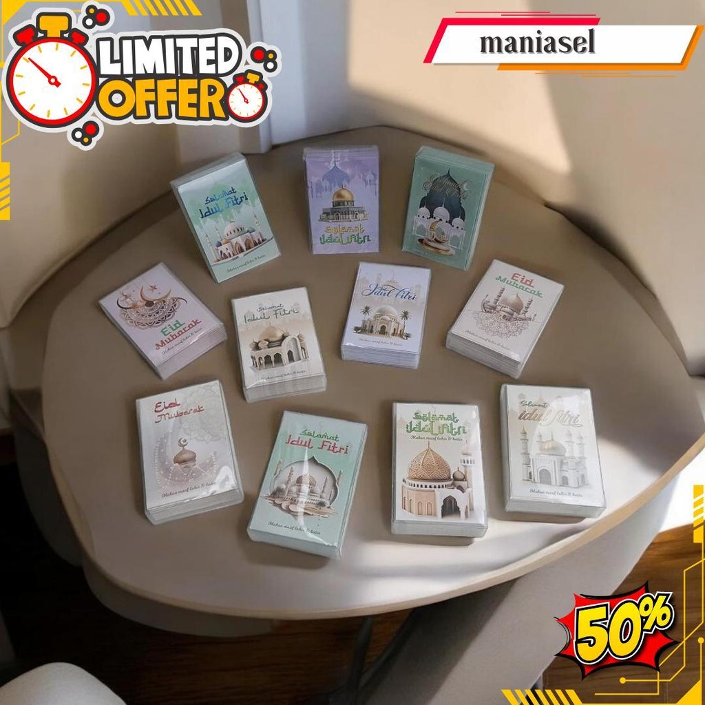 

Amplop Lebaran Isi 50 Pcs Motif Siap Kirim