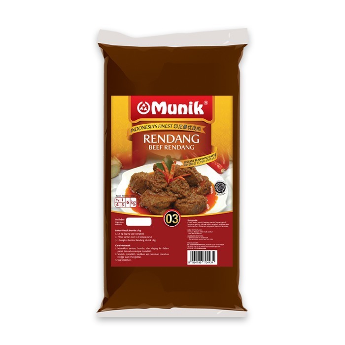 

TERLARIS BUMBU MUNIK RENDANG-1000GR MURAH!!! MURAH