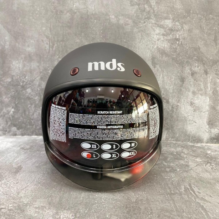 Helm Mds Magnum Mds Retro Mds Bogo