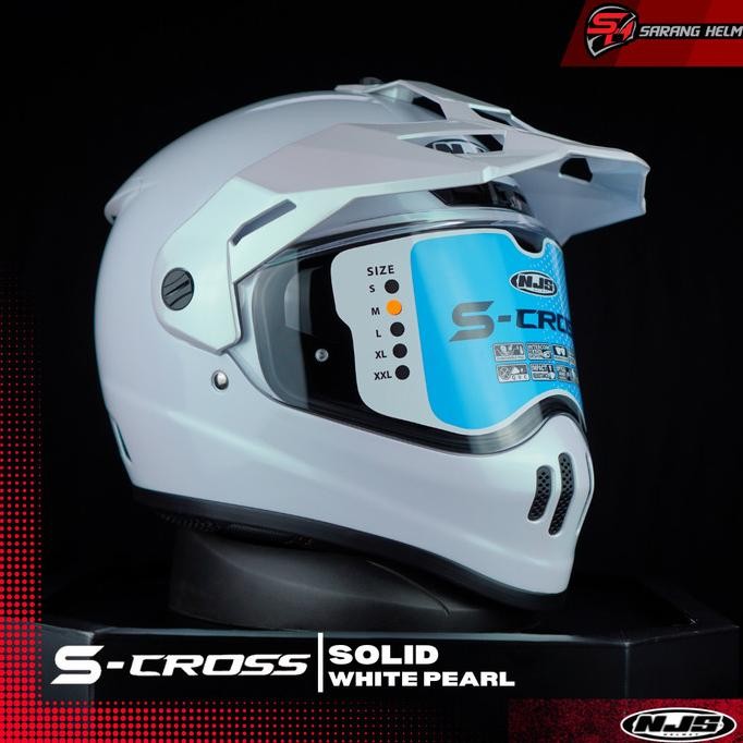 NJS S-Cross Solid - Helm Full Face