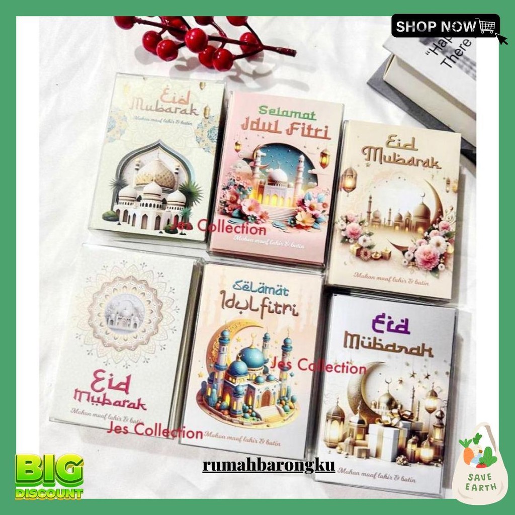 

Amplop Lebaran Idul Fitri Mika Isi 50Pcs Hari Raya Idul Fitri Viral Bisa Cod