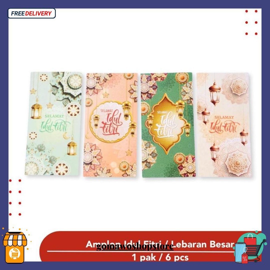 

Amplop Lebaran / Angpau Amplop Idul Fitri Bisa Cod