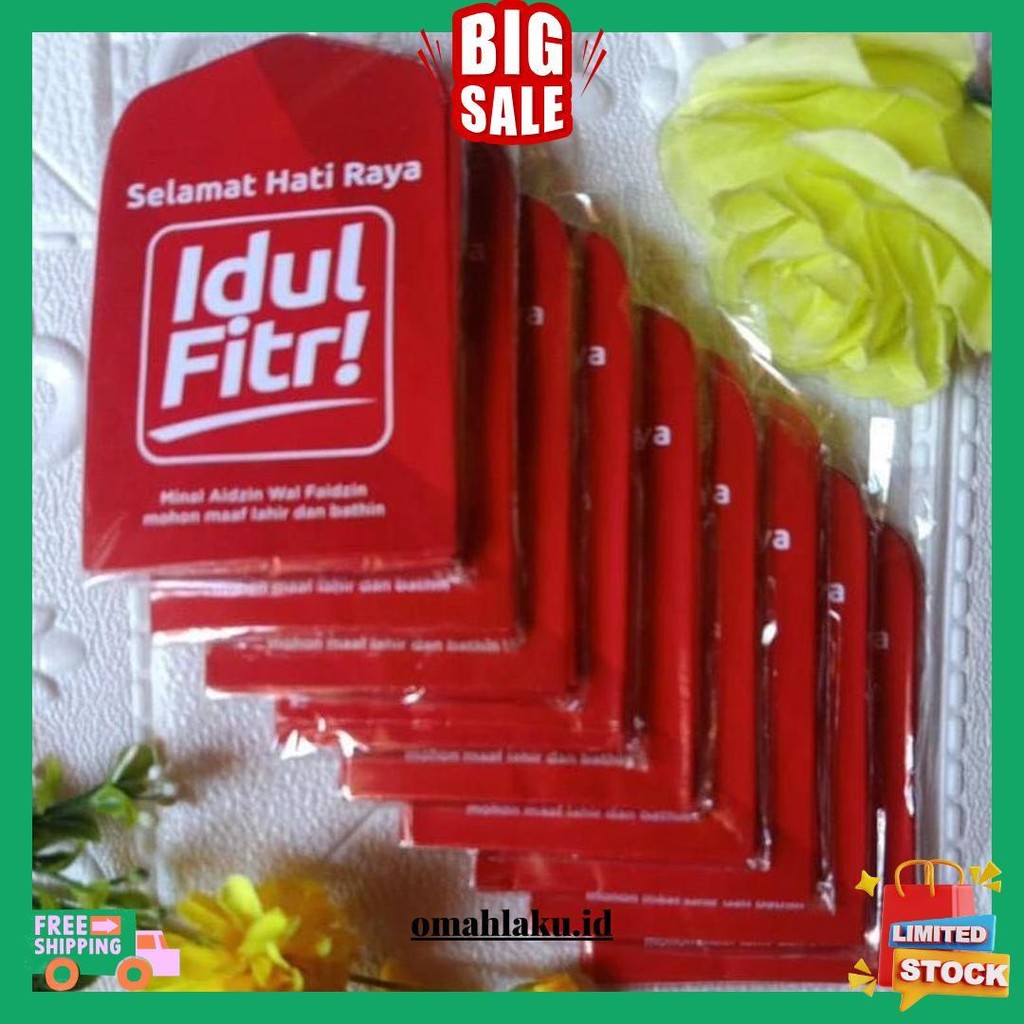 

[Lebaran] Amplop Lebaran 2024 Model Brand A Medium Siap Kirim