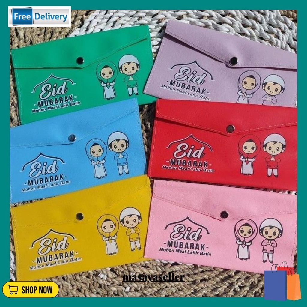 

[12Pcs] Amplop Lebaran Panjang/Ampao Lebaran 2024 Dpt 12 Pcs Gratis Ongkir