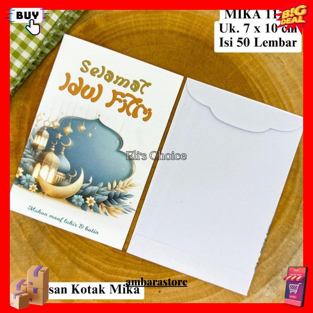 

[Ready 100+ Gambar] Amplop Lebaran Hari Raya Idul Fitri Isi 50 Lembar Terlengkap Islami & Kartun Terlaris