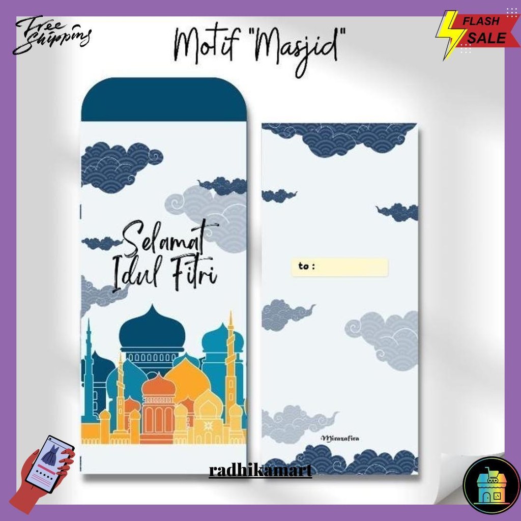 

Amplop Lebaran Besar / Amplop Uang Saku Lebaran / Amplop Angpau Lebaran Isi 10 Pcs Termurah Banget