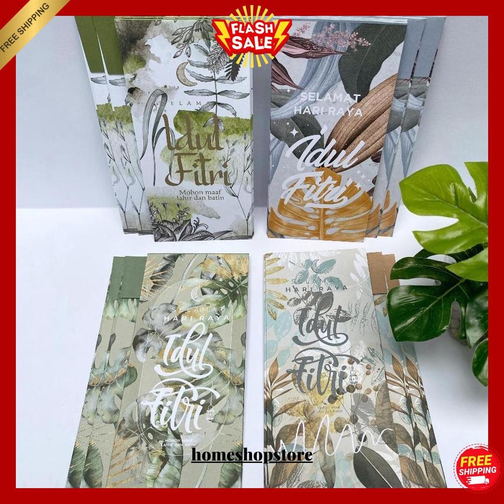 

Amplop Lebaran 2025 Unik Aesthetic 1 Pack ( Isi 20 Pcs ) Siap Pakai, Amplop Idul Fitri Jumbo Tanpa Lipat Cod