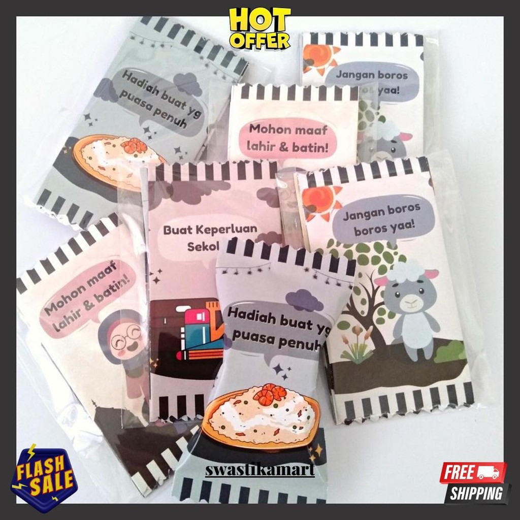 

Amplop Lebaran Idul Fitri Bentuk Permen | 10 Pcs Termurah Banget