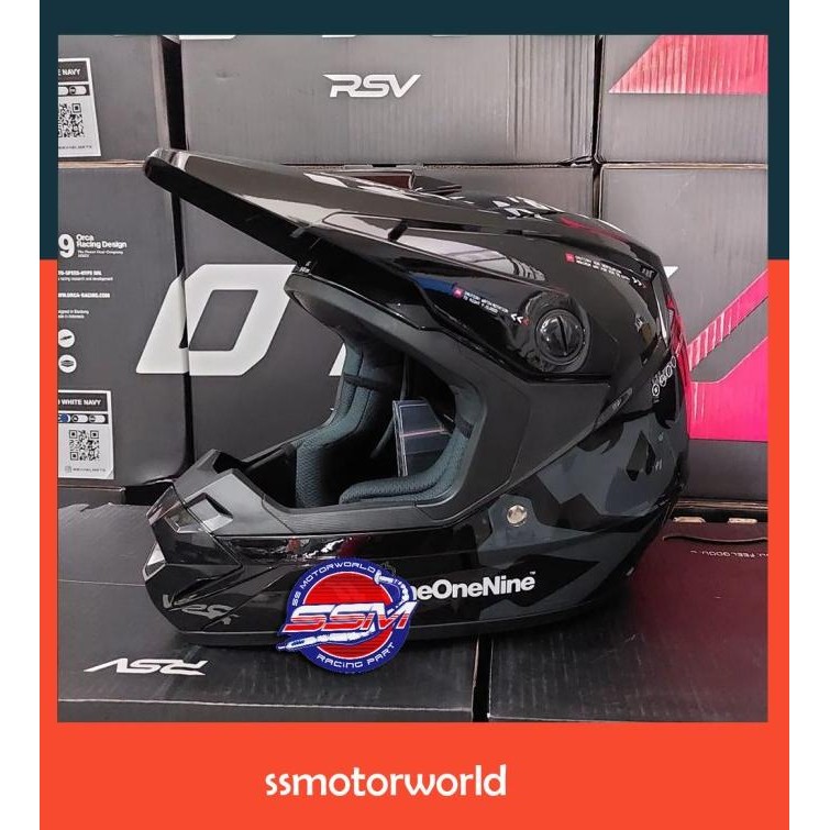 HELM CROSS ORCA BLACK x ONEONENINE TH 9 REAPERS