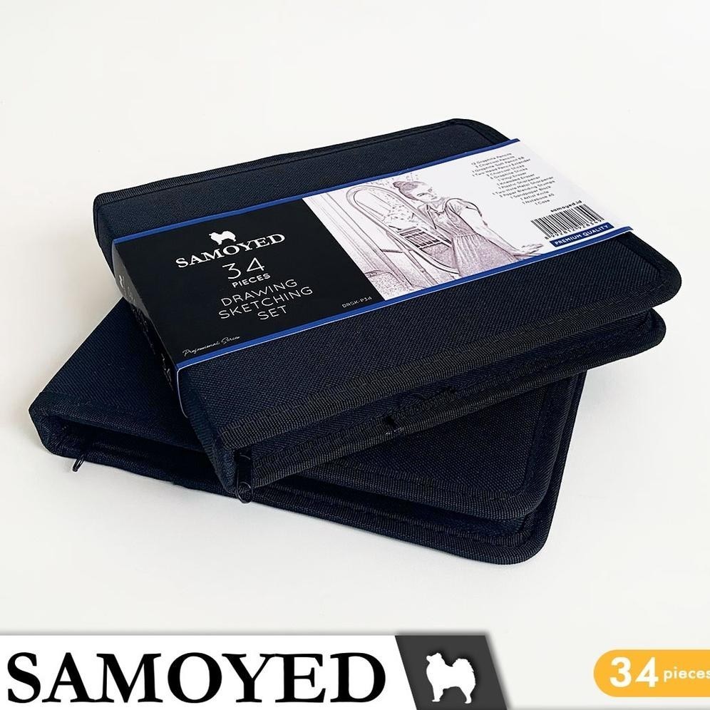 

PERALATAN PENSIL GAMBAR SKETSA / PROFESSIONAL DRAWING SKETCHING SET SAMOYED
